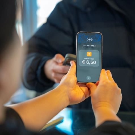 Orders and payments on one phone