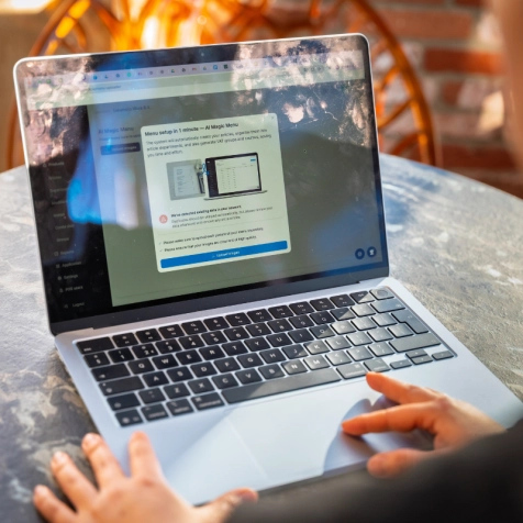AI POS system that creates your menu instantly