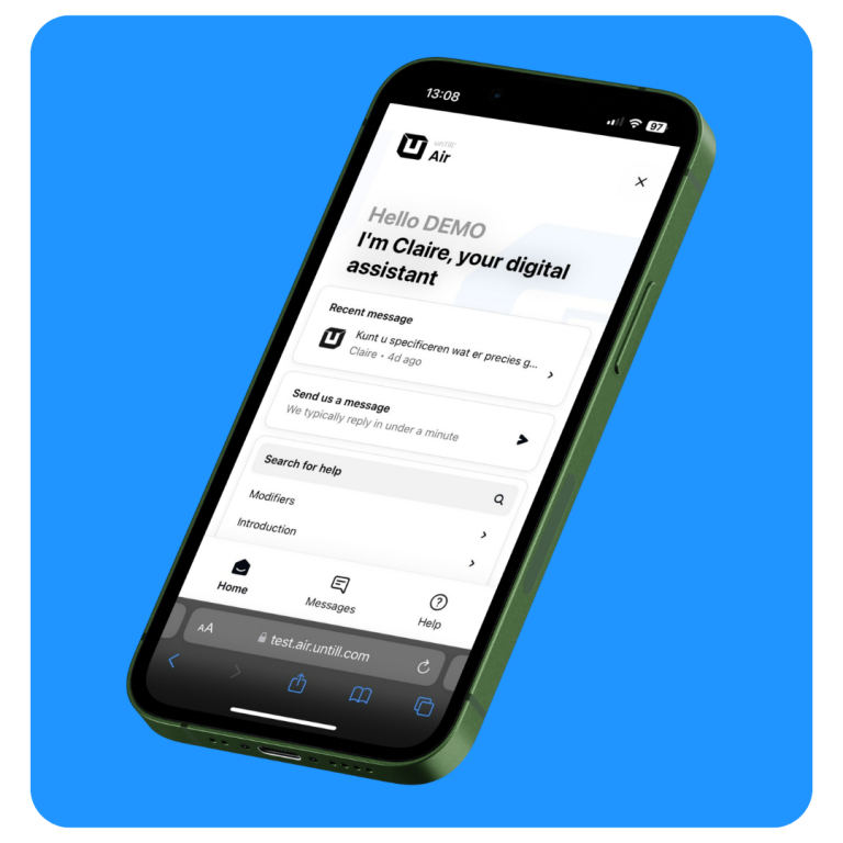 Meet Claire: your digital unTill Air assistent
