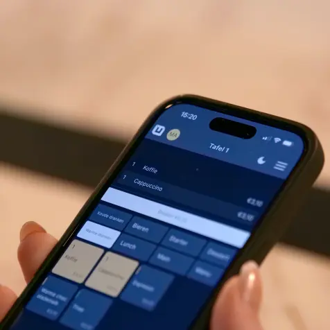 Orders and payments on one device